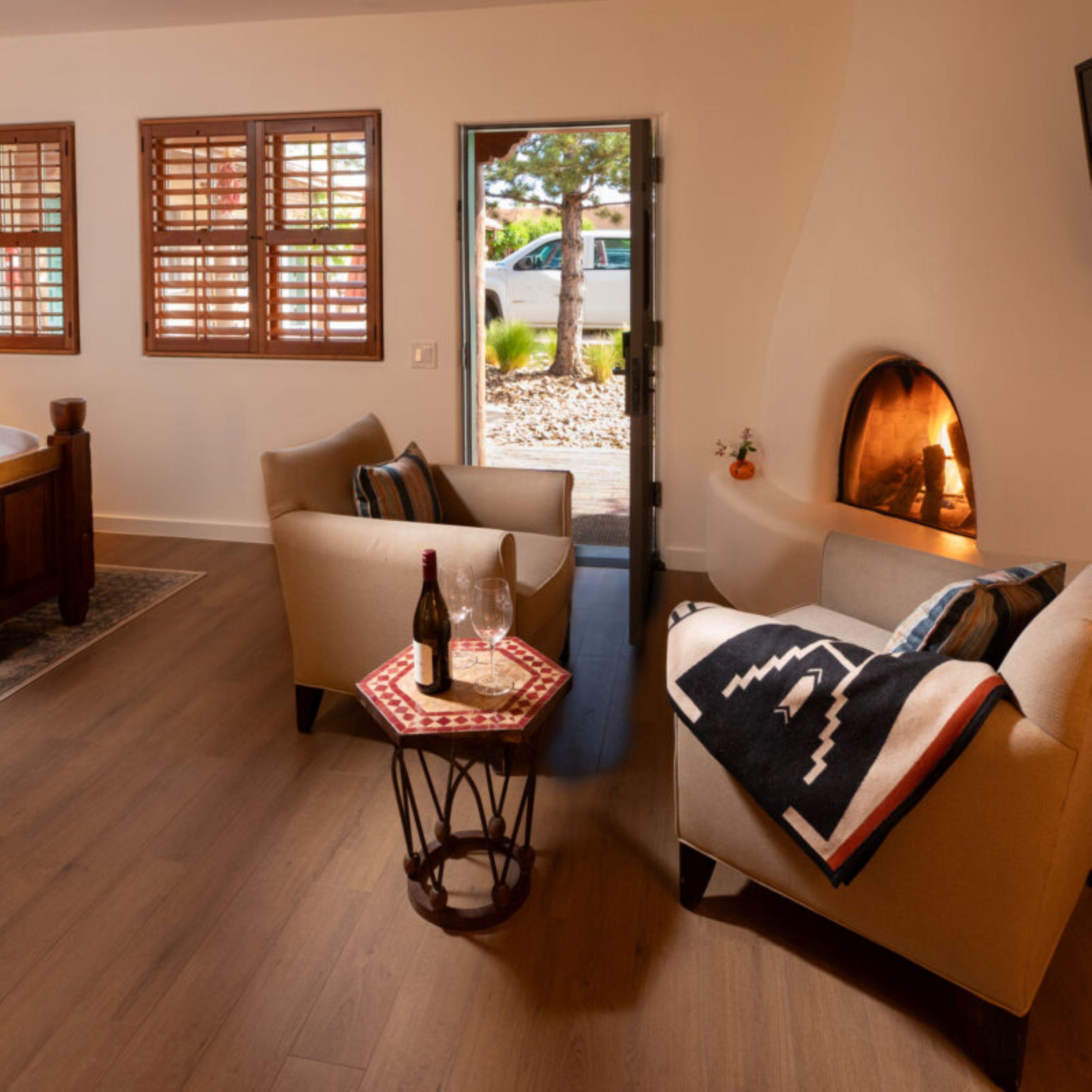 Pinon Court By La Fonda Hotel Santa Fe Bagian luar foto
