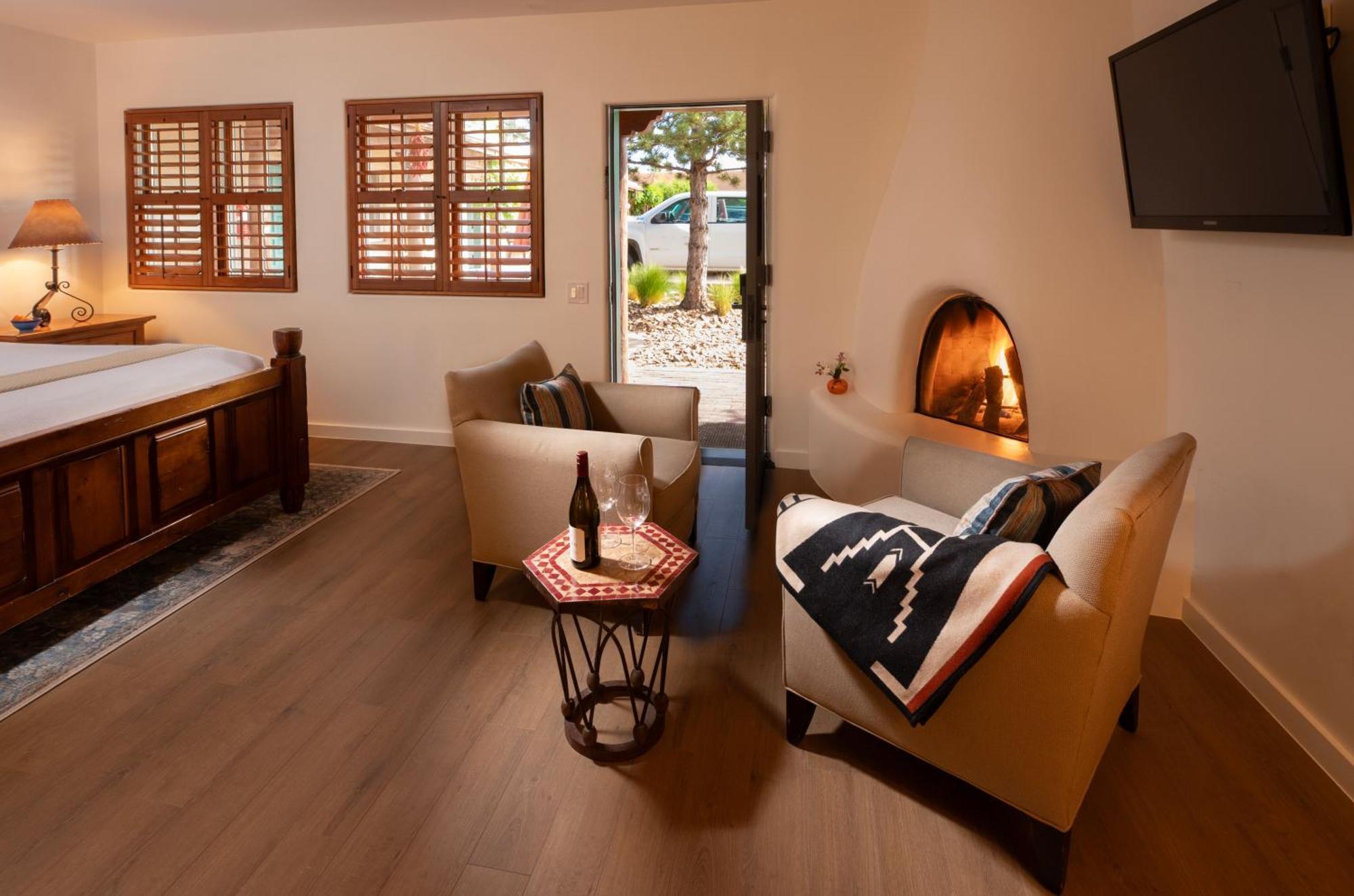 Pinon Court By La Fonda Hotel Santa Fe Bagian luar foto